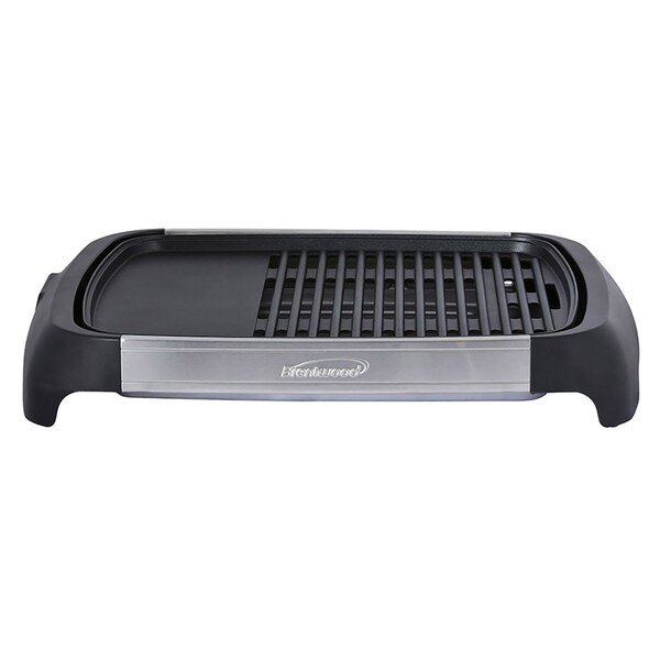 Brentwood Appliances Indoor Electric BBQ Grill (Black w/Stainless Steel